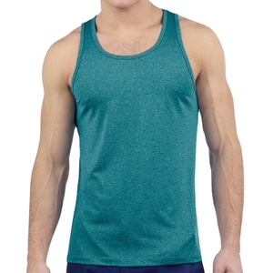 Débardeurs de sport pour hommes, personnalisés, unis, légers, coupe classique, confortables, pour l'entraînement et la course, vêtements d'été, meilleures ventes - Product Image 1