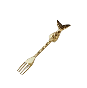 Ensemble de couverts en laiton Fourchette Cuillère de haute qualité Ensemble de couverts en laiton et acier à prix de gros à prix compétitif - Product Image 5