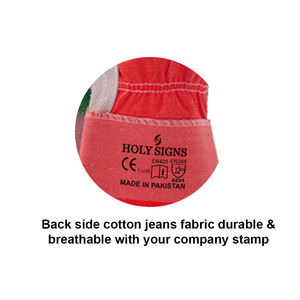 Guantes de seguridad resistentes de grado industrial Diseño de doble Palma con agarre mejorado para trabajo manual Cumplimiento EN420 - Product Image 3