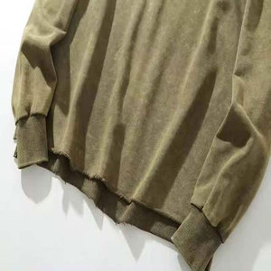 Men Acid Wash Crew <b>Neck</b> Sweatshirt With <b>Light</b> Weight Fabric And Fit For Daily Use Casual Fashion And Streetwear Style - Product Image 4