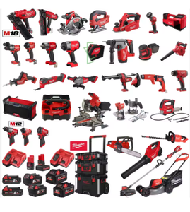 OFERTA ESPECIAL: Precio de Venta Directa de Fábrica, Envío Inmediato, Combo de 16 Herramientas Industriales Milwaukee 2695 con Mango de Acero y 3 Años de Garantía - Product Image 1