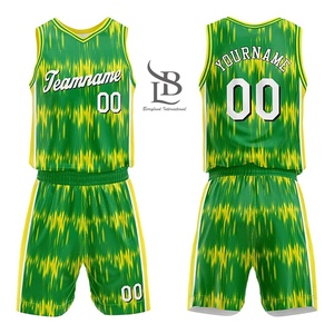 Uniforme de Baloncesto Personalizado por Sublimación, MOQ Bajo, Conjunto de Uniforme de Equipo para Adultos, Traje de Baloncesto, Camisetas y Pantalones Cortos, Uniformes de Baloncesto - Product Image 1