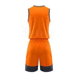 Kit de baloncesto personalizado para hombre, uniforme deportivo de talla grande de alta calidad, diseño transpirable, conjuntos impresos personalizados - Product Image 2