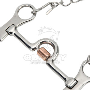 Broca de caballo de acero inoxidable Premium de Venta caliente para todas las razas Ultimate Control y Comfort Horse Bit - Product Image 5