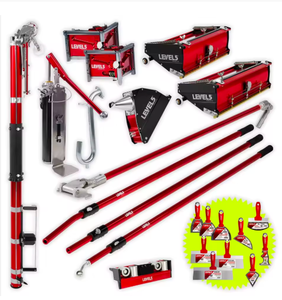 Juego Completo de Herramientas de Calidad para el Encintado y Acabado de Paneles de Yeso, Nivel Profesional - Product Image 1