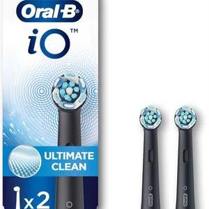 Cabezales de repuesto para cepillo de dientes eléctrico Oral-B iO Series Ultimate Clean, para un cepillo de dientes eléctrico Oral-B, 2 unidades, negro - Product Image 5