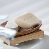 BEAUGANIC Jabón Sólido Vegano Coreano Sin Silicona con Ácido Hialurónico, Barra Facial 2 en 1, Suavizante, Nutritiva y Reparadora del Cabello