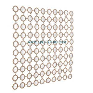 Espejo de tocador de pared moderno pulido en oro y Metal de la más alta calidad, gran oferta, proveedores directos de fábrica, espejo de pared de Metal Vintage - Product Image 3