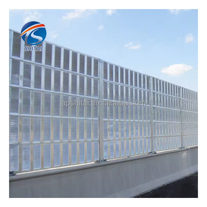 Barrière antibruit à persiennes extérieure en bordure de route personnalisée barrière antibruit et insonorisée clôture de protection acoustique à commande sonore - Product Image 3