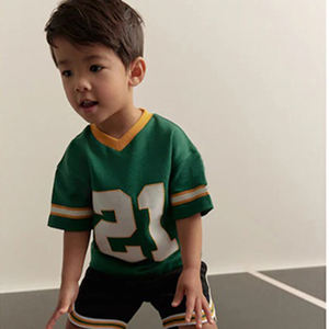 Camiseta de fútbol americano personalizada Essentials Jersey poliéster Transferencia de Calor deportes camiseta de fútbol - Product Image 6