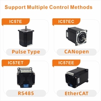 Moteur pas à pas hybride Nema 23 à boucle fermée intégrée RS485 1,2 N.m 24-60VDC avec encodeur 4096 PPR pour machines CNC