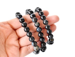 Top Selling Blue Tiger Eye 8mm Round <b>Beaded</b> <b>Bracelet</b> Premium Natural Healing Crystal <b>Bracelet</b> For Meditation Jewelry Fashion - Product Image 2
