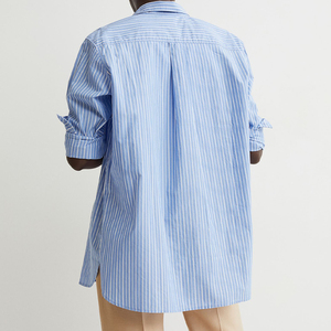 Vestido de franela único informal ajustado de manga larga a la moda, camisa a cuadros, gran oferta, camisa de manga larga para mujer, servicio OEM - Product Image 6