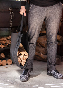 Sac de transport portable réglable en bois LLR-0044 porte-bûches pour le stockage du bois de chauffage en camping - Product Image 2