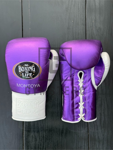 Ensemble de boxe de haute qualité en cuir de vachette véritable multicolore avec fermeture auto-agrippante réglable – Vente en gros - Product Image 5