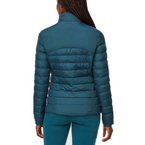 Chaqueta Acolchada con Capucha para Mujer, Marca Personalizada, de Lona Transpirable, Forro Polar de Alta Calidad, Venta al Por Mayor - Product Image 2