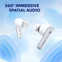 Écouteurs Sans Fil Anker Soundcore Liberty 4 avec Indicateur de Batterie LED, Intra-Auriculaires, Réduction de Bruit pour Affaires, Musique et Gaming