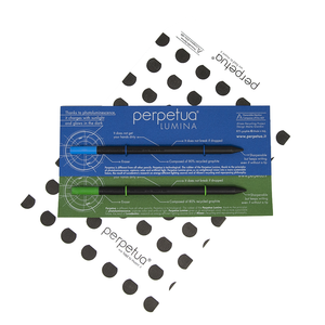 Perpetua Thiết Kế Thiết Lập <span class=keywords><strong>2</strong></span> Thân Thiện Với Môi Tái Chế Graphite Vẽ Bút Chì Ý-Made Glow-in-The-Dark Erasers Tiêu Chuẩn Sưu - Product Image 3