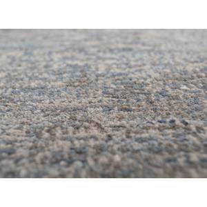 Alfombra Kavi Gris y Negra de Lana y Seda de Bambú Anudada a Mano, Colección Afterglow, Forma Rectangular Abstracta para Dormitorio Juvenil, SKU - Product Image 3