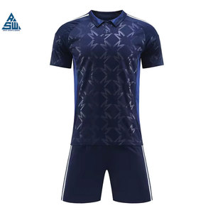 Tenues de football pour adultes, ensembles de maillots à séchage rapide avec impression par transfert thermique, logo, découpe automatisée, nom personnalisé, stock limité disponible - Product Image 4