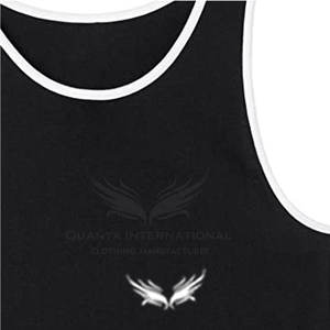 Camiseta sin mangas hecha en el mejor material, camiseta sin mangas con diseño de logotipo personalizado, camiseta sin mangas Lisa para gimnasio para hombre - Product Image 6