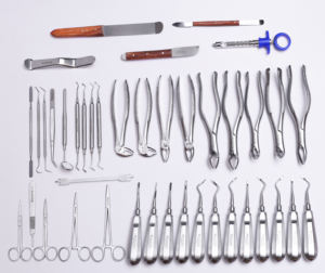 Ensemble d'ascenseurs à pointe de racine dentaire de 15 pièces, types de bêches et de concaves, acier inoxydable, certifié CE - Product Image 2