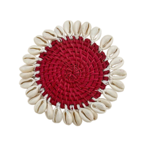 Meilleure vente d'assiette de style fleur en rotin rond en osier fabriqué à la main ODM pour la décoration de vacances en gros du Vietnam - Product Image 2
