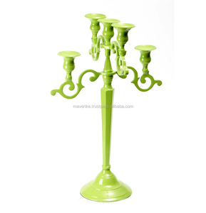 Embossed Design Metal <b>Candelabra</b> <b>Gold</b> Plated for Home and Wedding Tabletop Decorative Floor <b>Candelabra</b> Handmade - Product Image 5