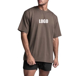 เสื้อยืดคอกลมทรงหลวมสไตล์วินเทจสำหรับผู้ชาย ขายส่ง ผ้าหนา 260gsm ทรงบ็อกซี่ ไหล่ตก ผลิตจากผ้าฝ้าย 100% เป็นมิตรต่อสิ่งแวดล้อม - Product Image 5