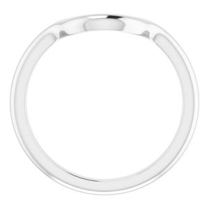Stuller Wedding Band 51243:1112P SS - Product Image 2