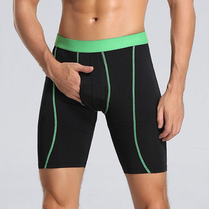 Made Pakistan Manufacturer Breathable High Quality Solid Quick Dry Gym Fitness <b>Compression</b> <b>Shorts</b> Mid High Street Style - Product Image 2