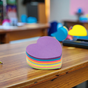 Индивидуальная красочная самоклеящаяся магнитная блокнот для заметок для школьной офисной книги, бумага с покрытием для указателя - Product Image 1