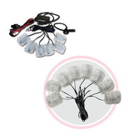 Kit Kontrol Motor Getar AKEE Terintegrasi 6&8 AC003M-2 Modul DC12V/24V Pengaturan Intensitas Tahan Api Universal Otomatis