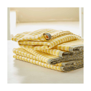 Pas cher 100% coton rayé brodé Golf 16x26 110 GSM léger budget amical séchage rapide doux lavage en Machine ensembles de torchons - Product Image 5
