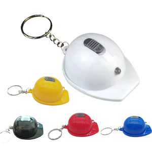 شعار مخصص هدية ترويجية صغيرة بإضاءة ليد قبعة صلبة سلسلة مفاتيح فتاحة زجاجات - Product Image 1