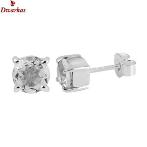 Pendientes de lujo de alta calidad, plata de ley 925, redondos, con circonita cúbica, para bodas, fiestas, regalo, joyería para damas y niñas - Product Image 3