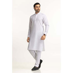 Tissu en coton non cousu Blue Tanabana Royal HB 11 pour ensembles de chemises pour hommes - Product Image 1