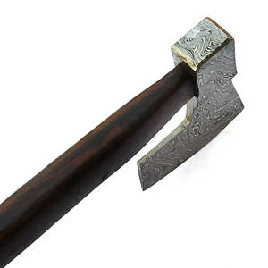 Hachas Profesionales de Acero de Damasco con Construcción Resistente y Diseño Ergonómico de Mango - Product Image 2