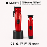 Ensemble de tondeuses à cheveux professionnelles pour salons de coiffure avec moteur 7200 tr/min et options de service de marque privée
