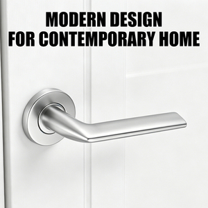 กุญแจล็อคแบบก้านตรงสไตล์มินิมอล Tianyi Modern Chamfered Lever ผลิตจากสแตนเลสขัดเงา สำหรับตู้เสื้อผ้า ตู้เก็บของ คุณภาพพรีเมียม - Product Image 4
