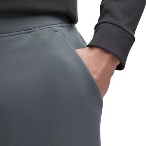 กางเกงวอร์มผู้ชายสำหรับเล่นกีฬาฤดูหนาวกางเกงวอร์มผ้าฟลีซสีล้วนมีกระเป๋าผ้ายืดทรงตรงและฤดูใบไม้ร่วง - Product Image 4