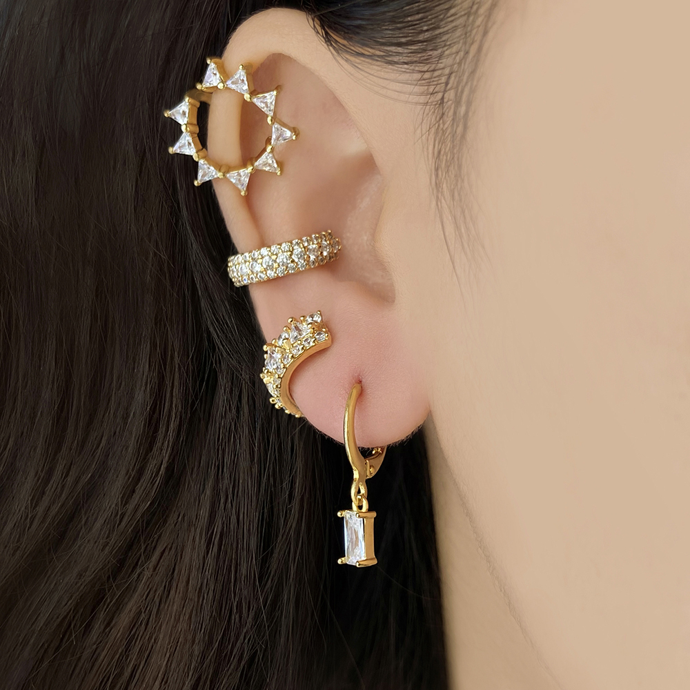 Foxi Hot Sale Thailand Fashion Jewelry Earrings 18K Gold Plated