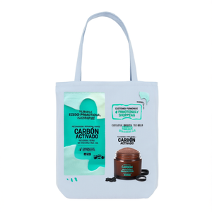 Borsa Tote in Tessuto Riciclato Periwinkle, Gadget Promozionale Sostenibile, Borsa Shopper Ecologica - Product Image 2