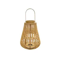 Rotin Antique Lanternes avec Jambes Osier Bambou Bougeoirs Lampe Couvre Vietnam Décoration pour Mariage Décor À La Maison