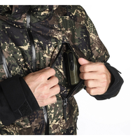 Chaqueta de Caza Bayer para Hombre, Resistente al Agua, al Viento y Cálida, para Exteriores, con Camuflaje, para Todo Tipo de Clima