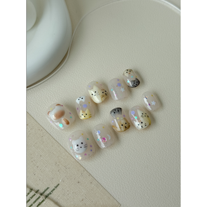 Kitty Dreams Ongles à presser Adorable nail art sur le thème du chat - Product Image 2