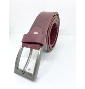 Fashion & Classic Designs Men's Genuine Leather Dress Belt Handmade Cow Leather Belts for Work Business Casual - Product Image 2