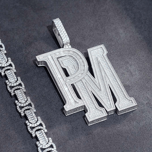 Colgante de Diamantes con Baño de Oro de Alta Calidad, Estilo Hip Hop, para Hombre - Product Image 2