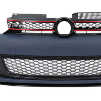 TUSAKAR Nuevo Kit de Carrocería, Parachoques Delantero/Trasero y Rejilla para VW Golf 6 MK6 (2009-2013) GL TDI/Variant V6, Mejora a Golf 6 R20 TR