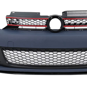 TUSAKAR Kit de Carrocería de Gran Venta con Parachoques Delantero, Trasero y Parrilla para VW Golf 6 MK6, Actualización a Golf 6 R20 2009 2010 2011 2012 2013 - Product Image 4